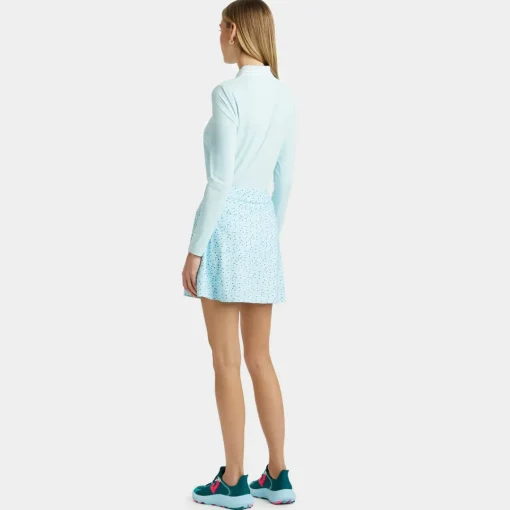 Skorts & Dresses-G/FORE Aye Poppy Tech Jersey A-Line Skort