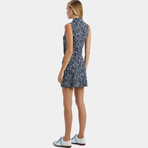 Polos-G/FORE Cherry Blossom Silky Tech Nylon Sleeveless Polo