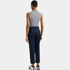 Polos-G/FORE Chevron Feeder Stripe Tech Pique Sleeveless Polo