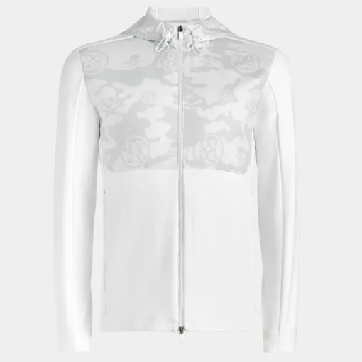 Outerwear-G/FORE Exploded Camo Stretch Tech Interlock Performer Hooded Jacket