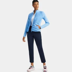 Outerwear-G/FORE Hybrid Quilted Stretch Tech Interlock Jacket