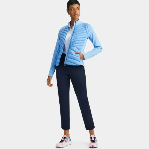 Outerwear-G/FORE Hybrid Quilted Stretch Tech Interlock Jacket
