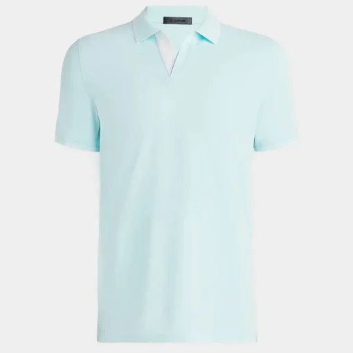 Polos & Shirts-G/FORE Johnny Collar Tech Pique Banded Sleeve Polo