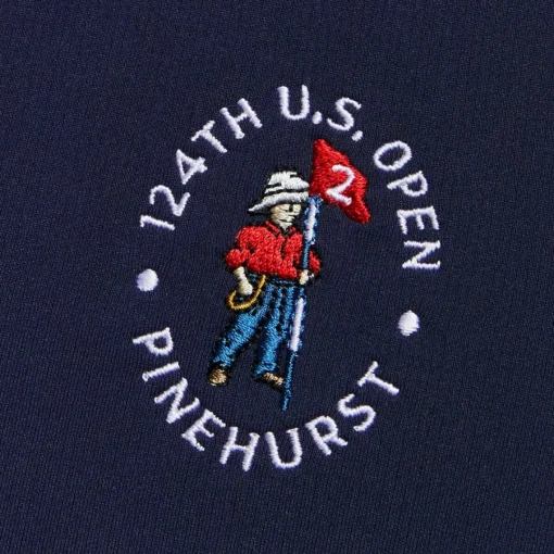 Mid Layers-G/FORE Limited Edition 2024 U.S. Open Hooded Luxe Quarter Zip Mid Layer