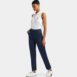 Polos-G/FORE Limited Edition 2024 U.S. Open Pleated Collar Tech Pique Sleeveless Polo