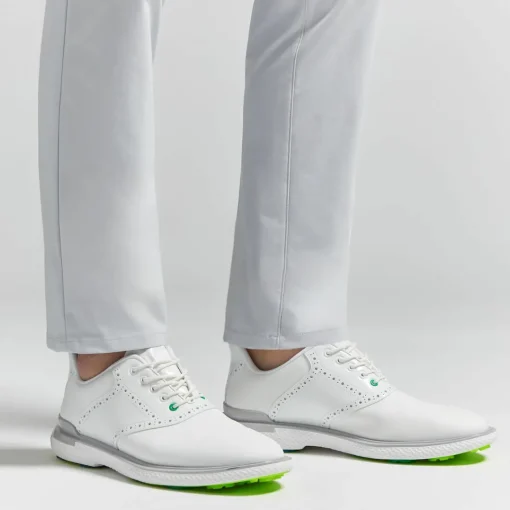 Golf Shoes-G/FORE Men's Gallivan2R Brogue Saddle Golf Shoe