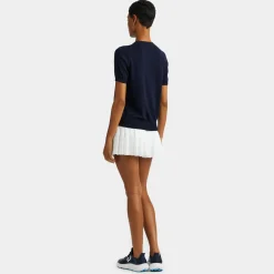 Sweaters-G/FORE Merino Wool Easy Care Short Sleeve Sweater