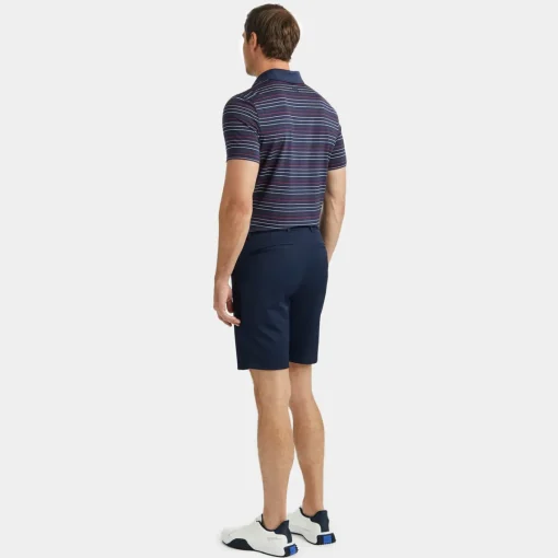 Polos & Shirts-G/FORE Multi Stripe Tech Jersey Modern Spread Collar Polo