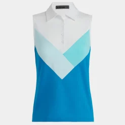 Polos-G/FORE Multi V Tech Jersey Sleeveless Polo