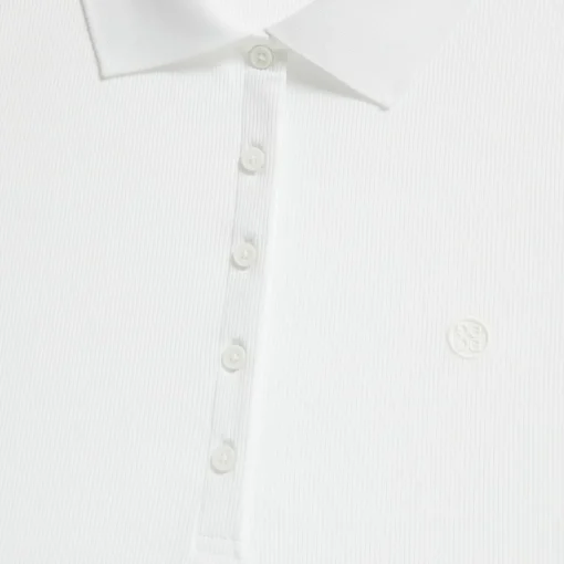Polos-G/FORE Ribbed Tech Nylon Long Sleeve Polo