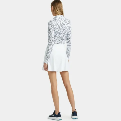 Skorts & Dresses-G/FORE Silky Tech Nylon A-Line Skort With Liner