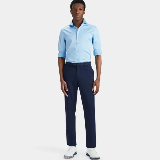 Polos & Shirts-G/FORE Stretch Ice Woven Modern Spread Collar Shirt
